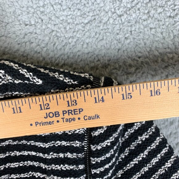 Theory Black and White Striped Blazer - Picture 13 of 13